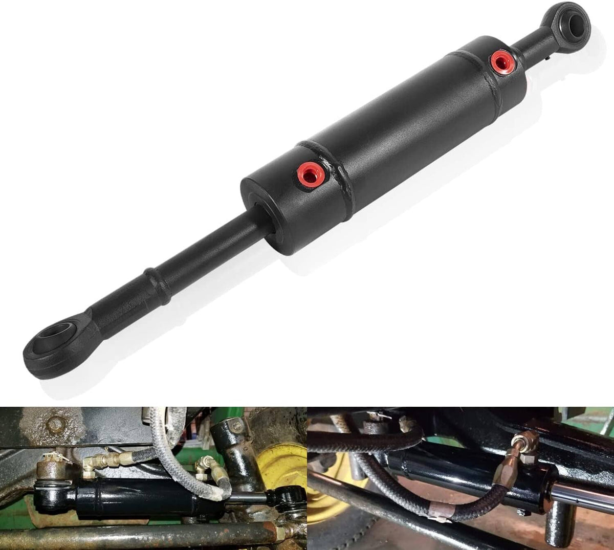 Solid Spare Hydraulic Steering Cylinder For John Deere 322 332 318 AM108777 AM39310 AM105769