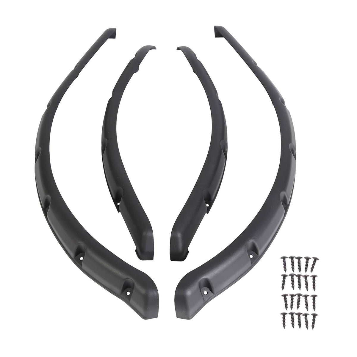 Solidspare Golf Carts Front Rear Fender Flares W/ Stainless Screws For Club Car DS 1993-UP