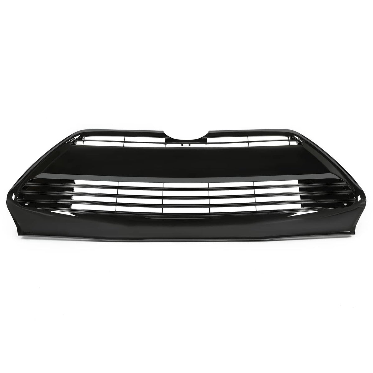 Solid Spare For 2017 2018 2019 Toyota Corolla L LE XLE Front Bumper Lower Grille Black Grill