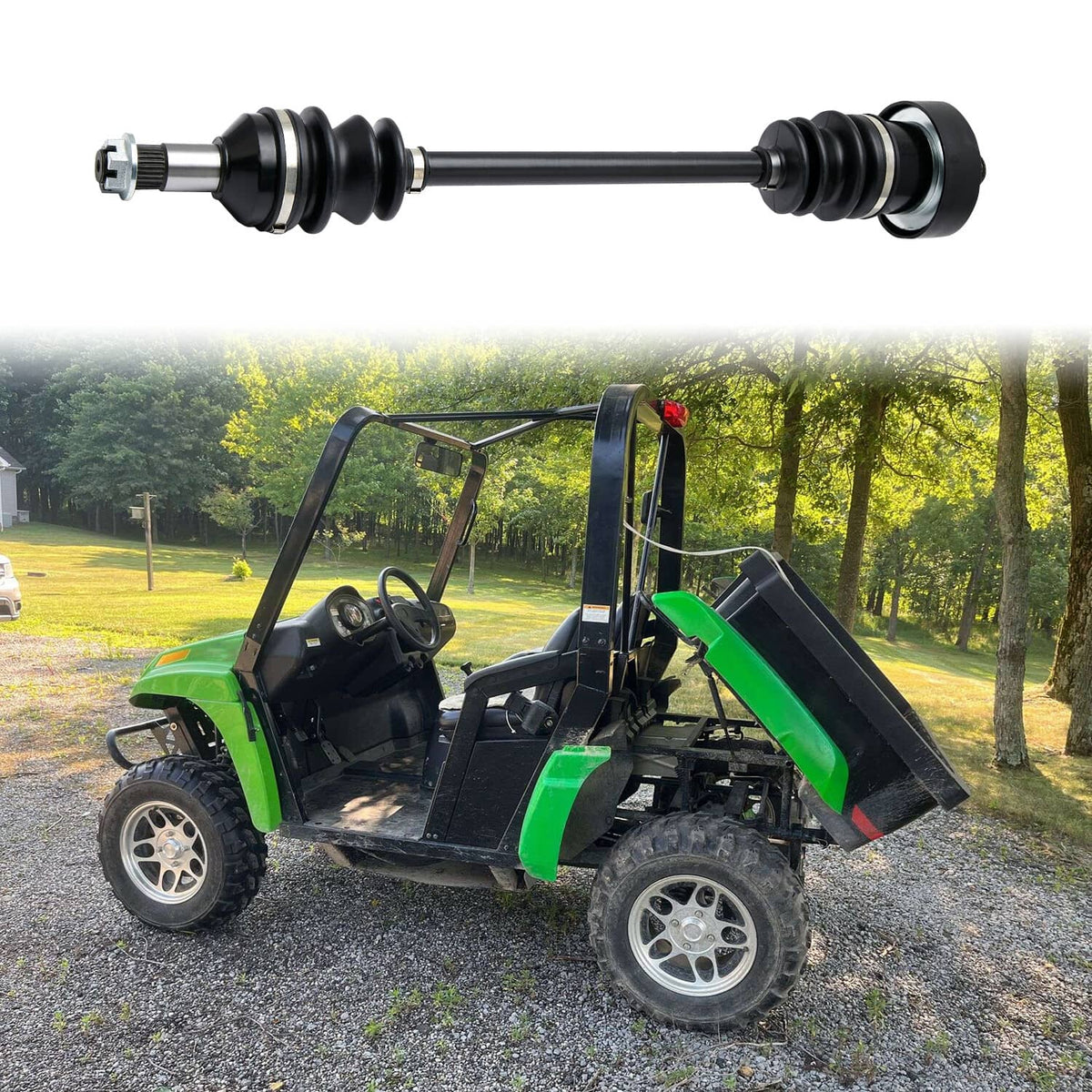 Solidspare CV Axle Shaft Assembly Rear Left/Right for Arctic Cat Prowler HDX 700 4X4 11-15