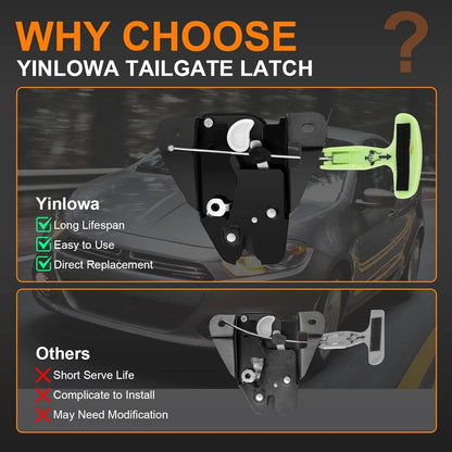 Solidspare New Tailgate Lock Trunk Latch Actuator For 2005-2018 Chrysler 300 Dodge Charger