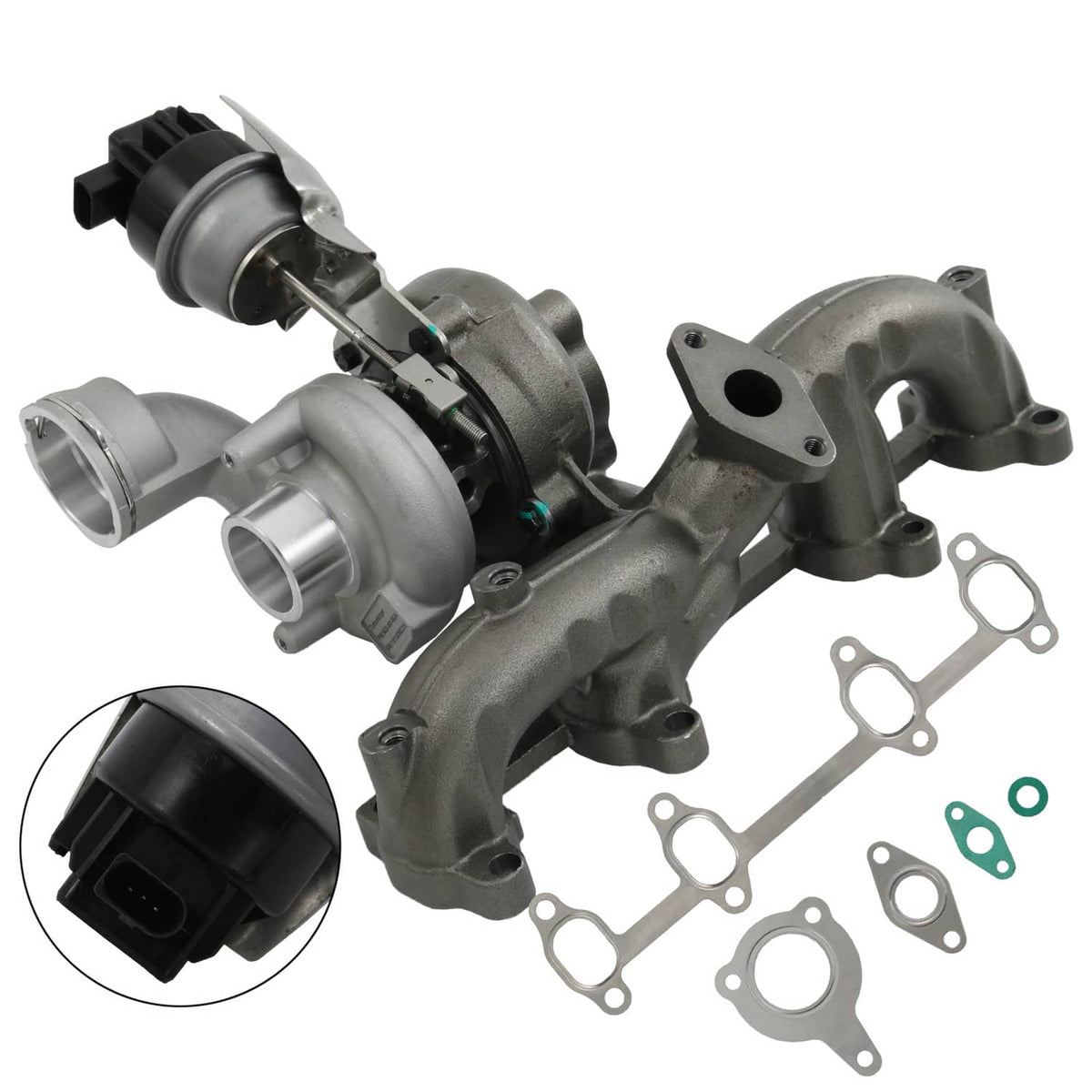 Solidspare KP39 Turbocharger Turbo Fit VW Jetta Golf Beetle 1.9 TDI BEW 03-06 5439-988-0024