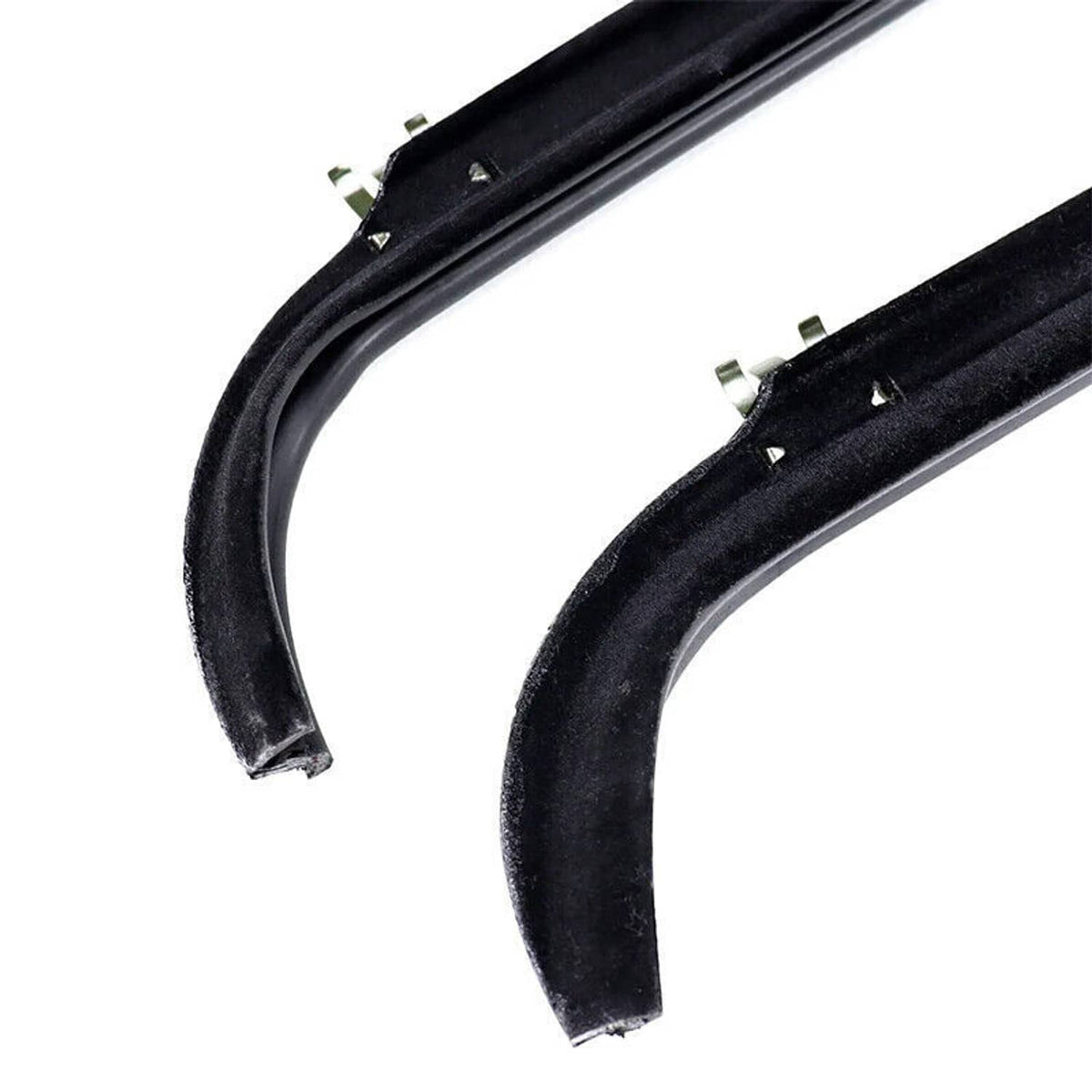 Solidspare 4PCS Door Window Seal Belt Weatherstrip Kit For 1987- 1997 Ford F150 F250 F350