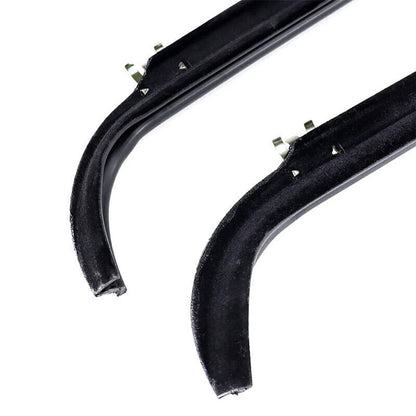Solidspare 4PCS Door Window Seal Belt Weatherstrip Kit For 1987- 1997 Ford F150 F250 F350
