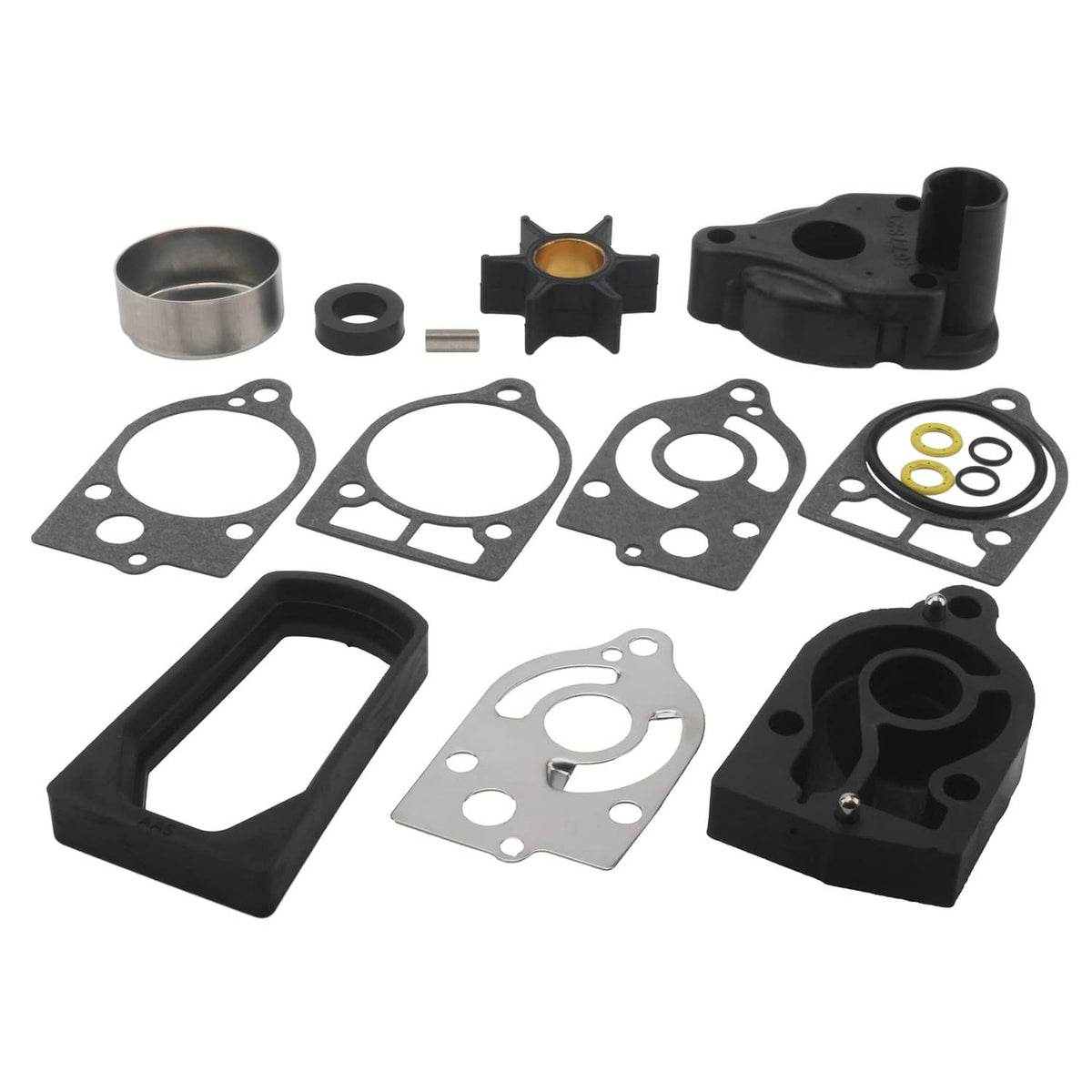 Solid Spare Water pump Impeller Kit for Mercury Mariner Outboard 35 40 50 60 70 hp 2 stroke