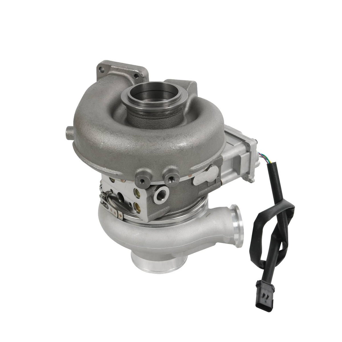 Solidspare Turbo HE451VE Turbocharger 3781360 For Cummins ISX ISX15 QSX With Solenoid Valve