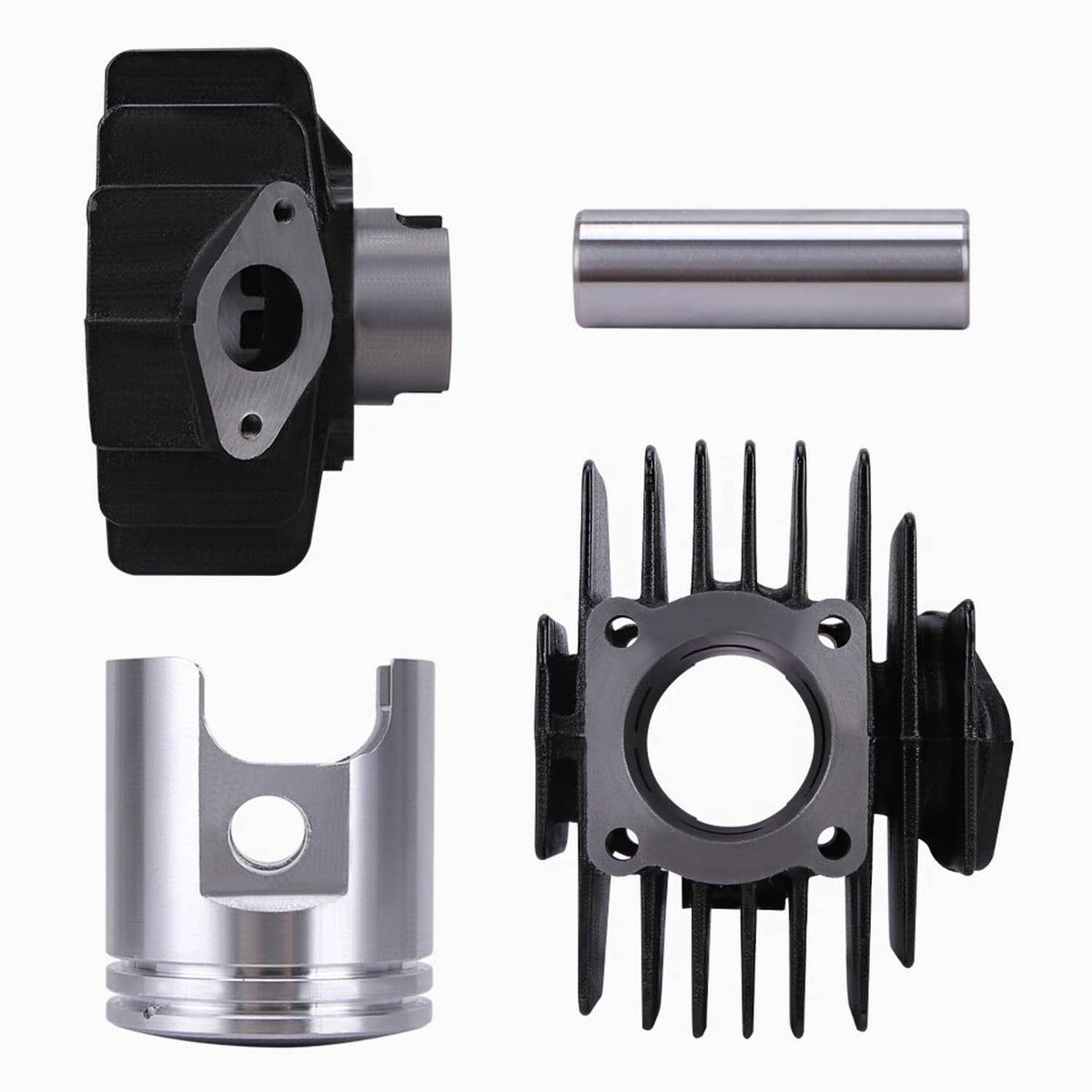 Solidspare 60CC Cylinder Piston Gasket Top End Kit for Yamaha Tri-Zinger 4-Zinger YT60/YF60