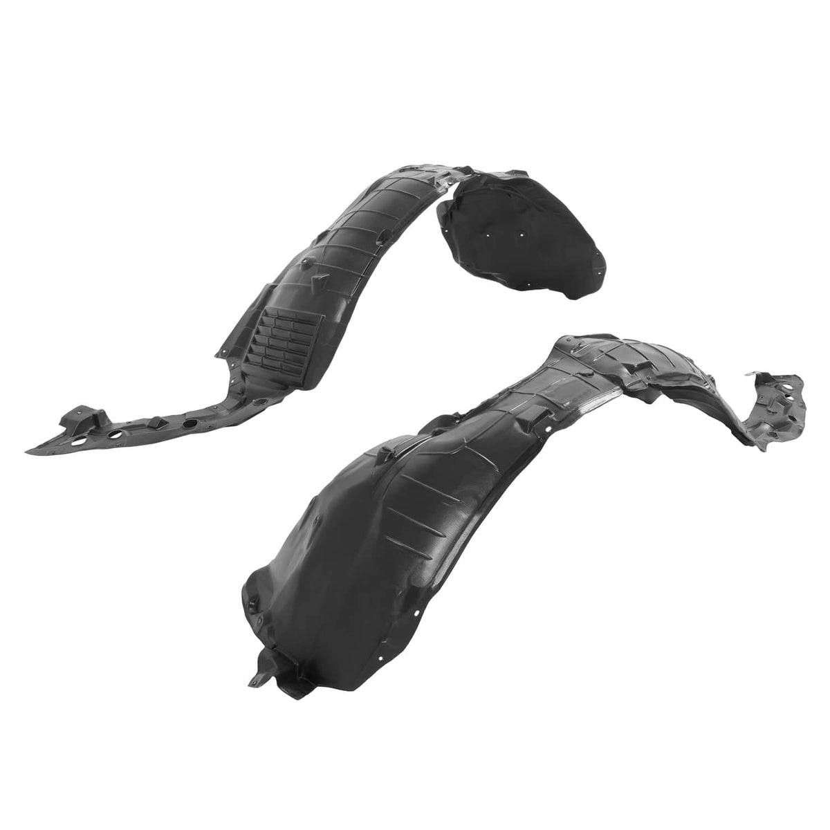 Solid Spare Front Inner Fender Liner Pair For 2016-2018 Nissan Altima NI1248150 NI1249150