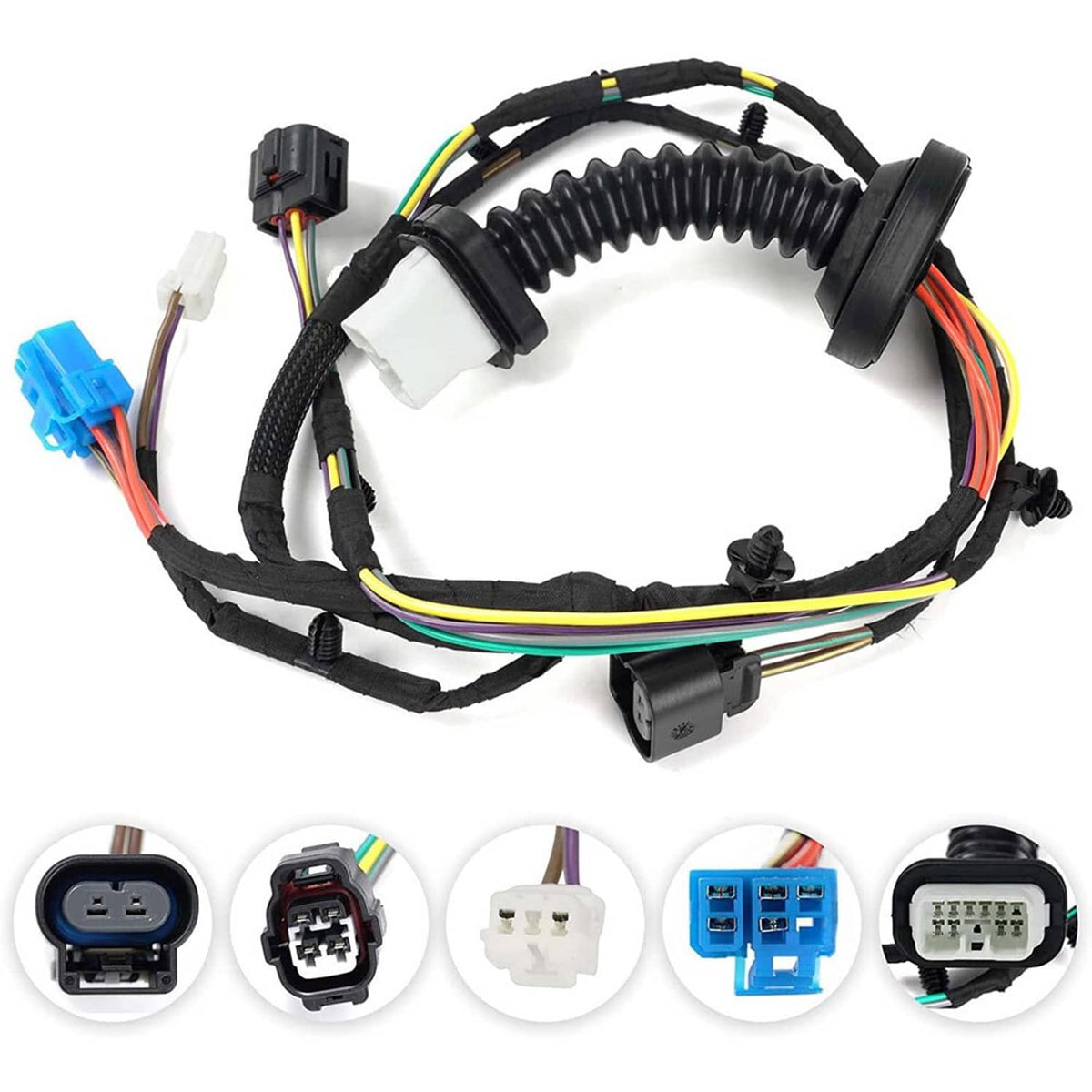 Solidspare Rear Door Wiring Harness For Dodge Ram MOPAR 56051694AA 56051931AA 56051931AB