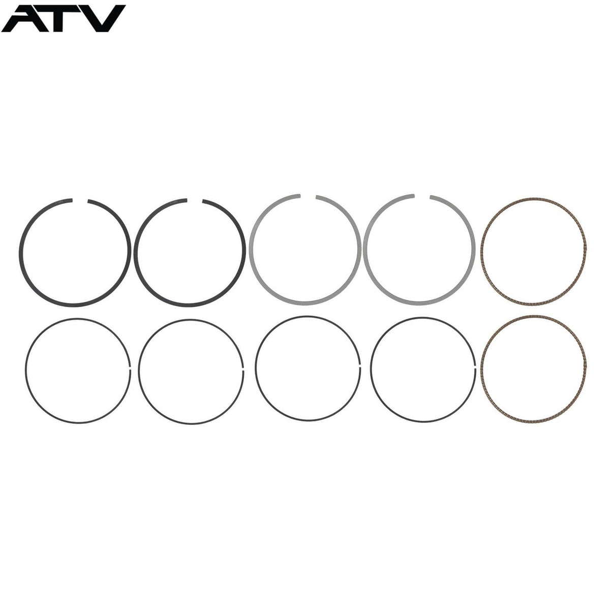 Solidspare Cylinder Piston Gasket Kit For Polaris Ranger Crew XP 900 RZR 900 93mm 3022278