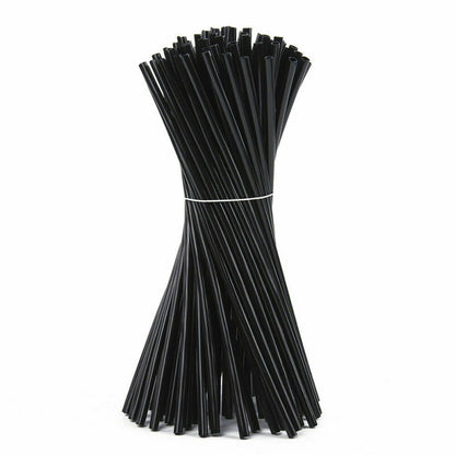 Solidspare 72PCS Black Motorcycle Bike Spoke Skins Covers Wraps Wheel Rim Guard Protector