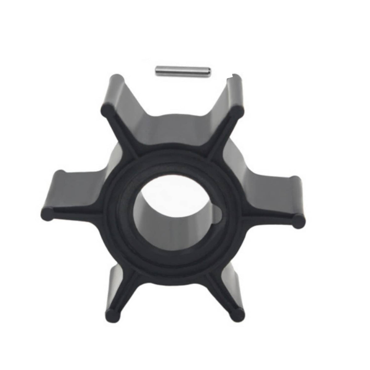 Solid Spare F8-04000200 Water Pump Impeller w/Key for Parsun HDX F8 F9.8 T6 T8 T9.8 Outboard