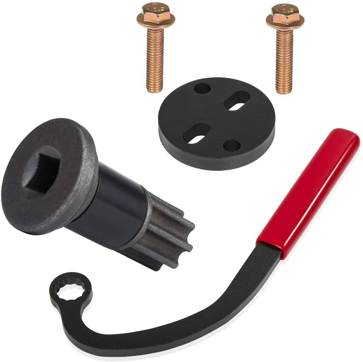 Solid Spare Injection PumpGear Puller & Engine Barring Tool & Lock Nut Wrench for Dodge Ram