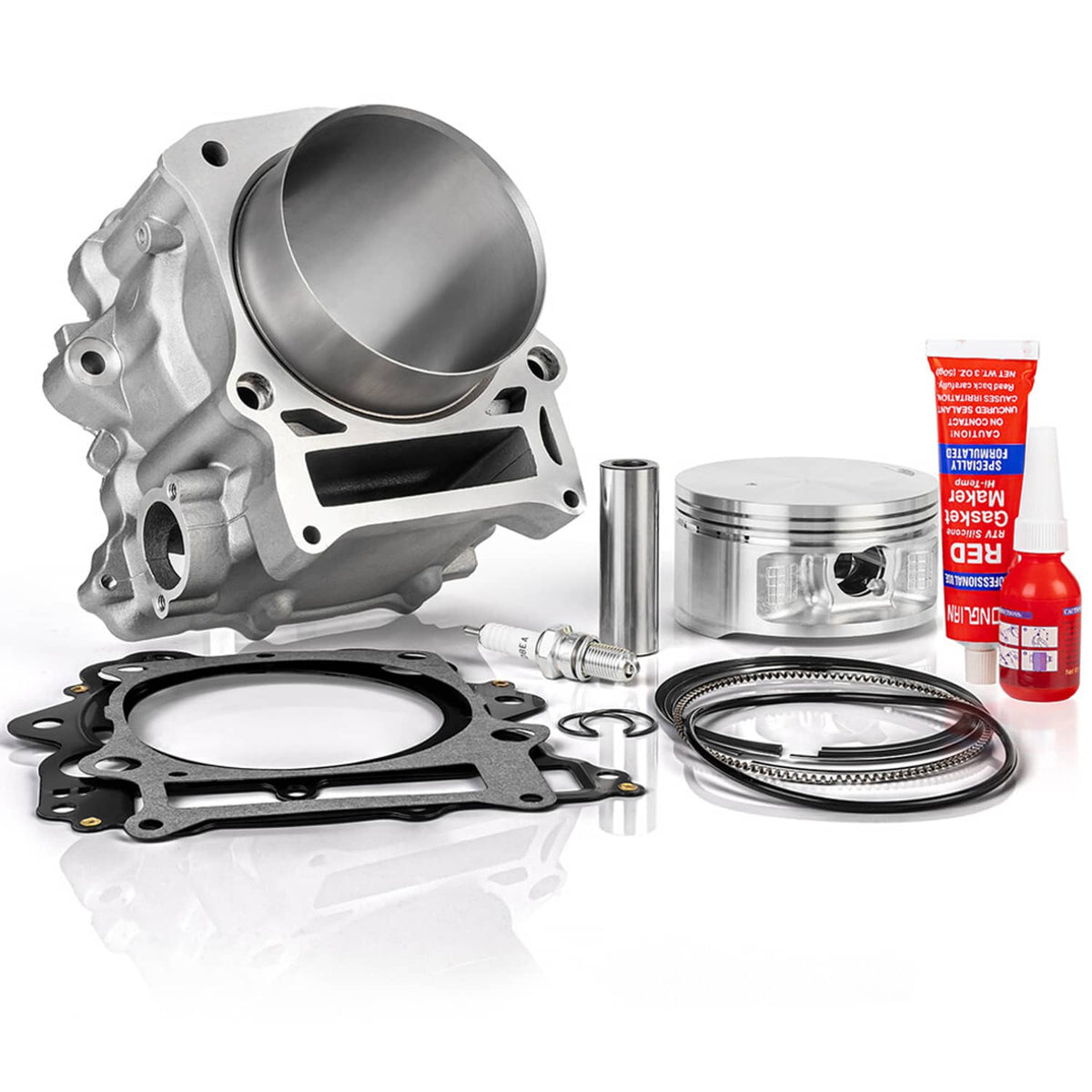 Solidspare 686cc Big Bore Cylinder Piston Top End Rebuild Kit For Yamaha Raptor 660R 01-05