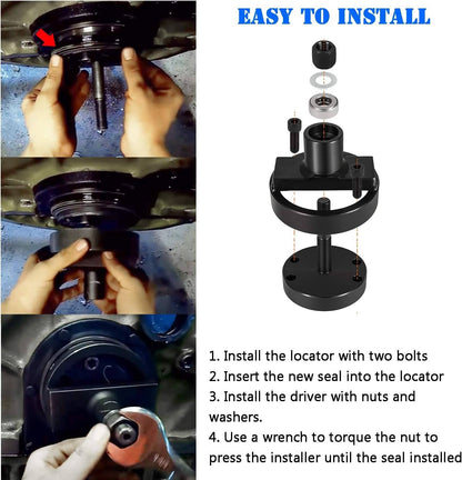 Solid Spare Engine Crankshaft Rear Seal Installer For John Deere JDG478 JDG477 JDG476 ST-198