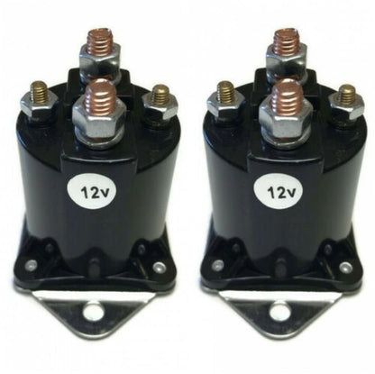 (2) 12V Solenoid Switch 1012275, SBC4201L - Club Car DS, Precedent Gas Golf Cart