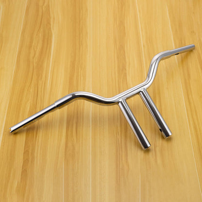Solidspare 12'' inch MX-T Bars Handlebar Fits For Harley Sportster Softail Dyna Wide Glide