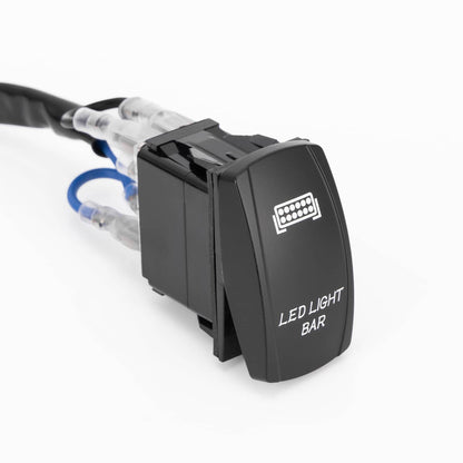 Solidspare NEW Light Bar Wiring Harness Rocker Switch For 2019-2024 Polaris Ranger XP 1000