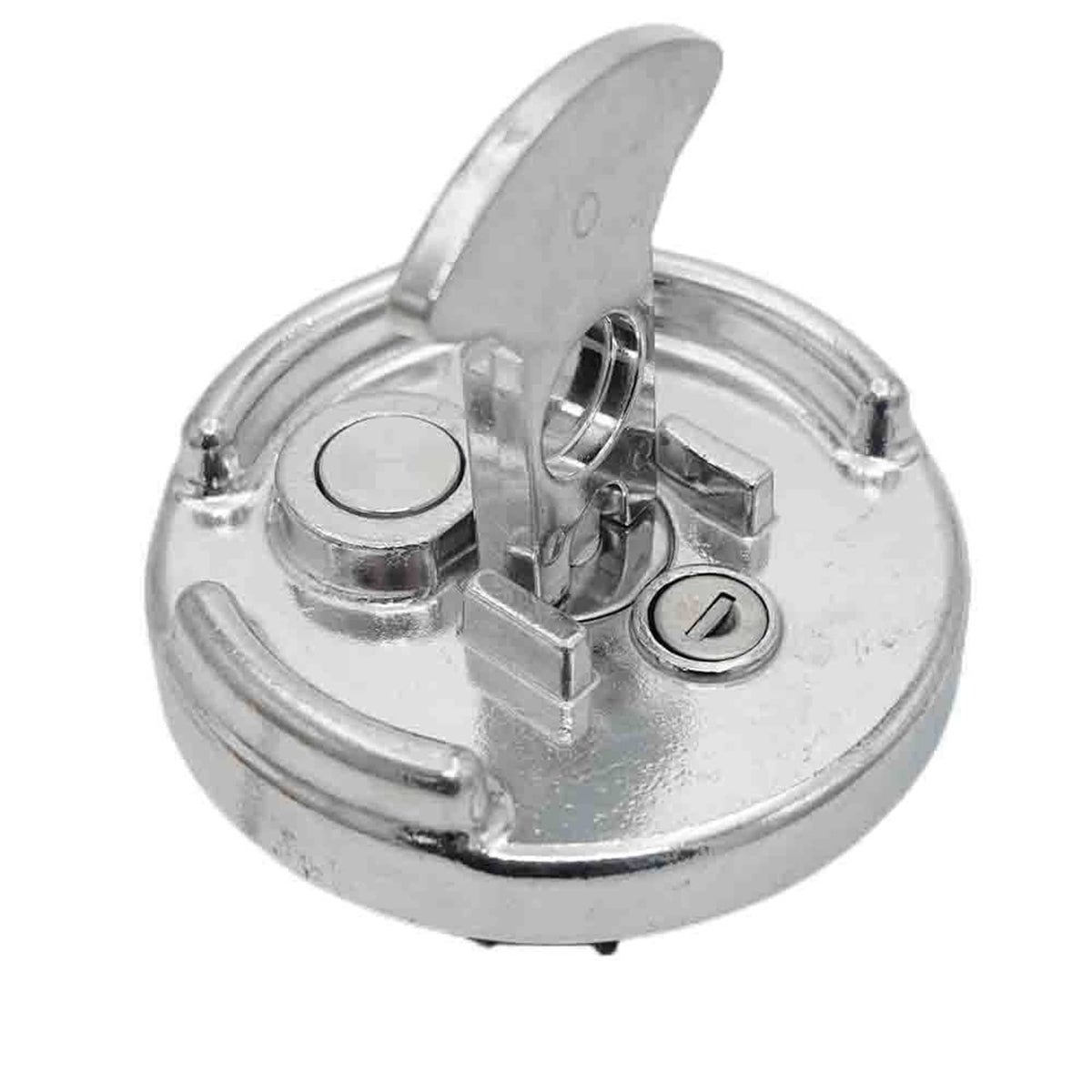 Solidspare New For Peterbilt Aluminum Locking Diesel Fuel Cap Replaces# 11-04859-200 600212
