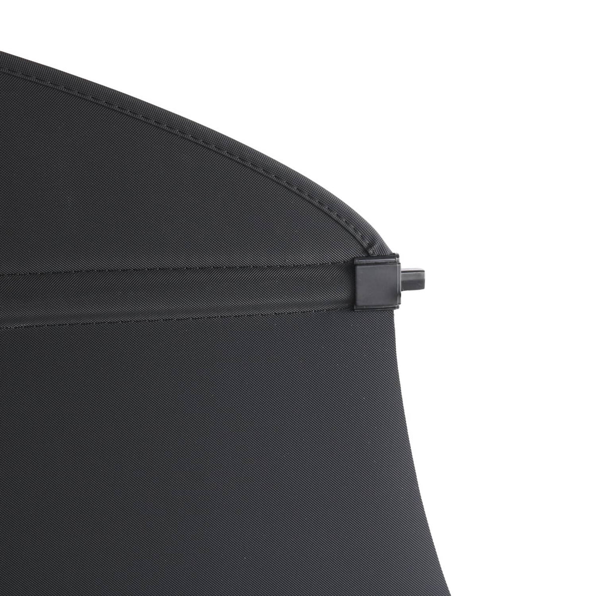Solidspare Retractable Cargo Cover Luggage Shade FIT 2015-2018 Hyundai Santa Fe Sport Black