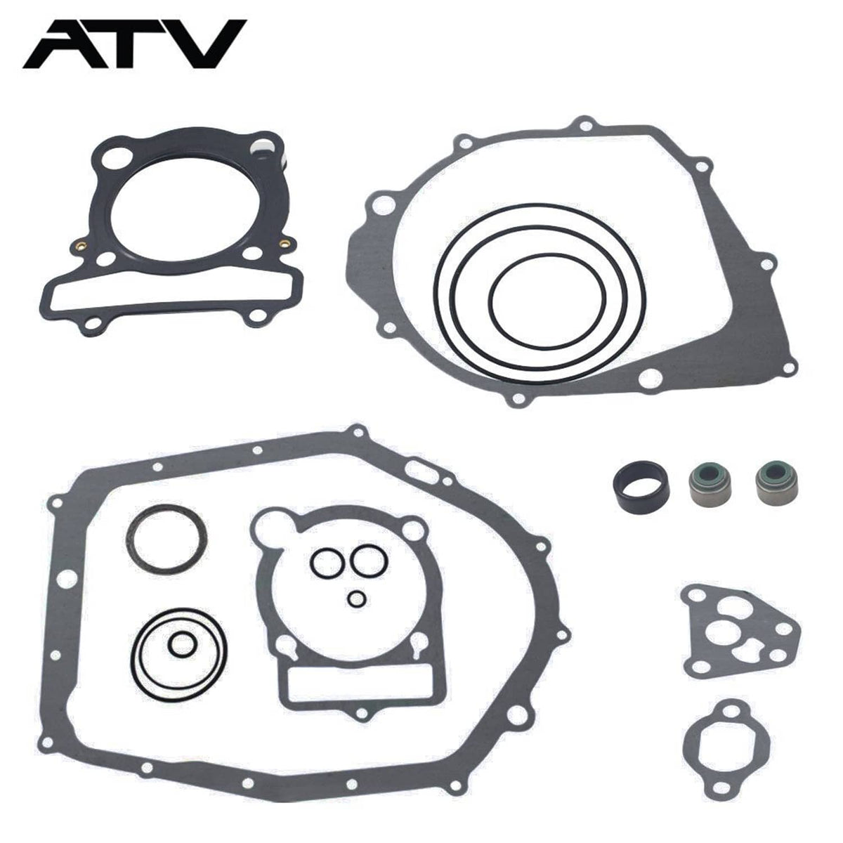 Solidspare Top End Head Gasket Kit for YAMAHA WARRIOR 350 Raptor Big Bear YFM350 ATV USA