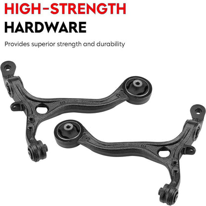Solidspare 12Pcs Front Upper & Lower Control Arms Suspension Kit For 2008-2012 Honda Accord