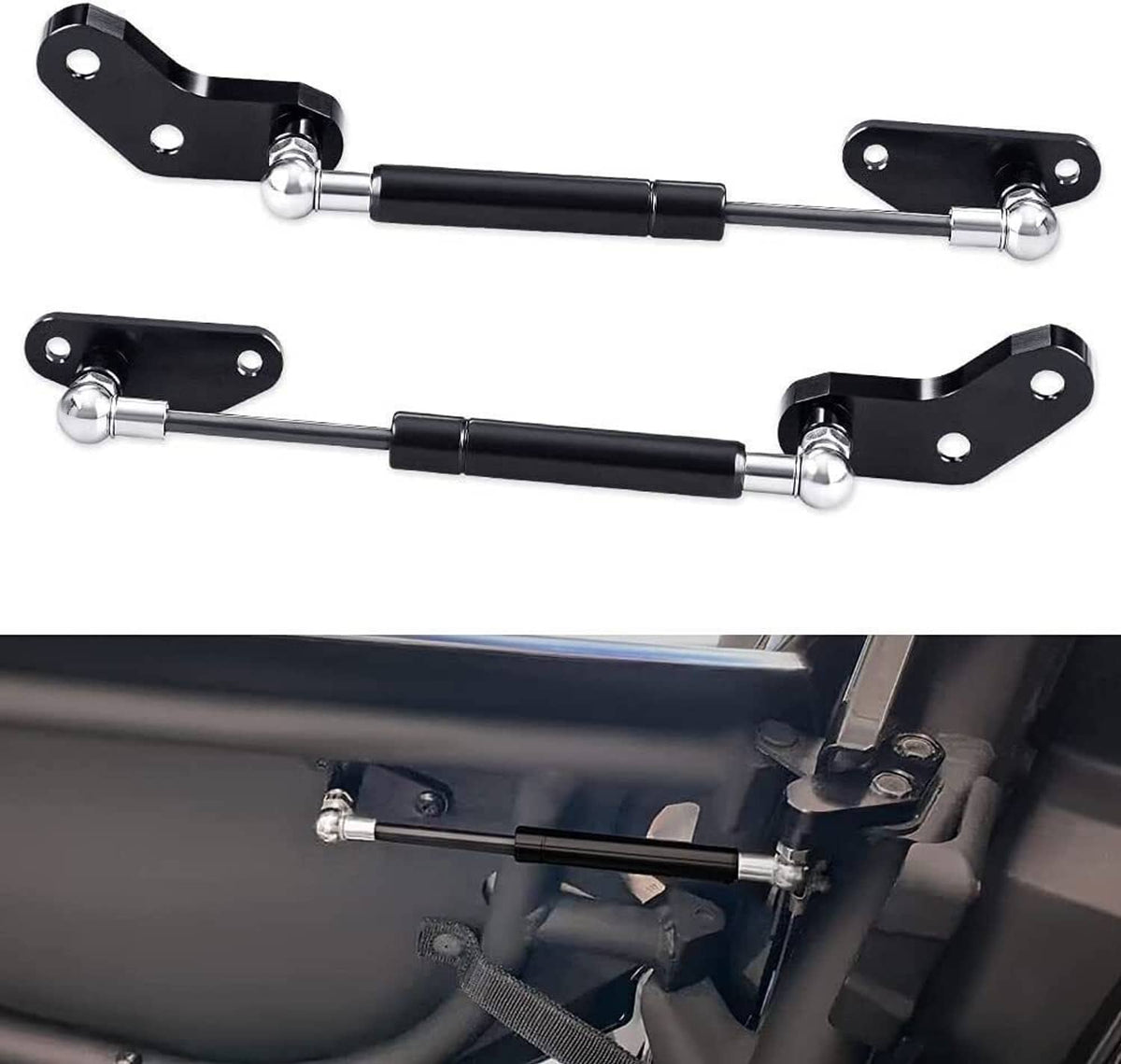 Solidspare Door Opener Kits Door Shocks Struts Fit for 17-22 Can Am Maverick X3 Front Rear