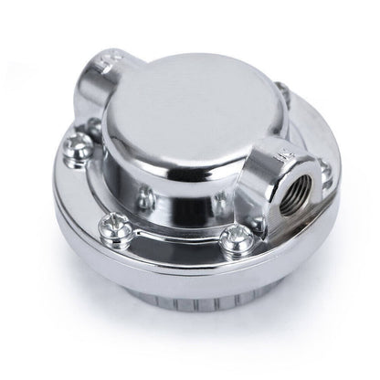 Solidspare 1-6 PSI Universal Adjustable Fuel Pressure Regulator Kit For Carburetor Engine