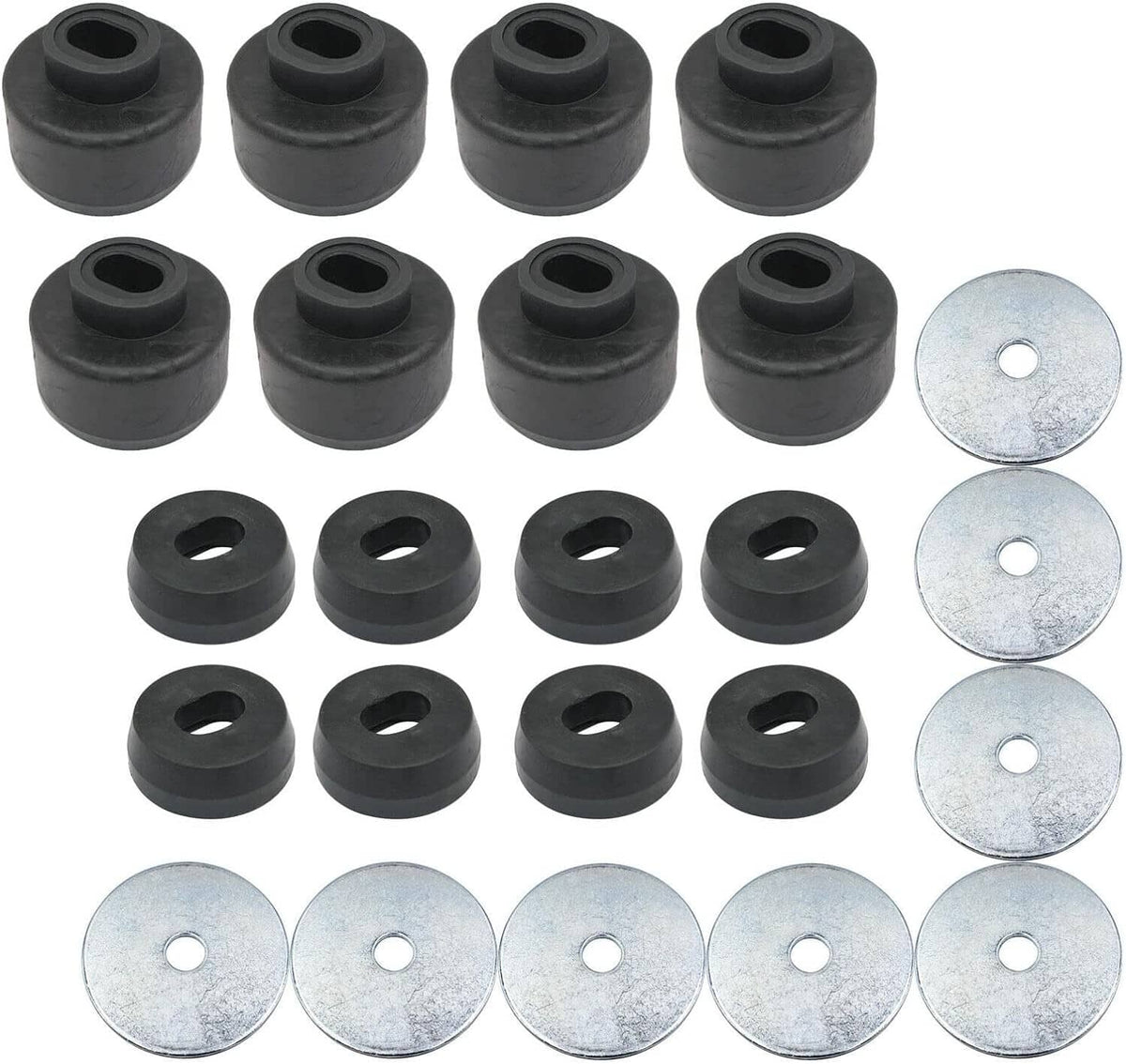 Solid Spare 7-141 Body Cab Mount Bushing Kits For 1999-2014 Chevy Silverado 1500 GMC Sierra