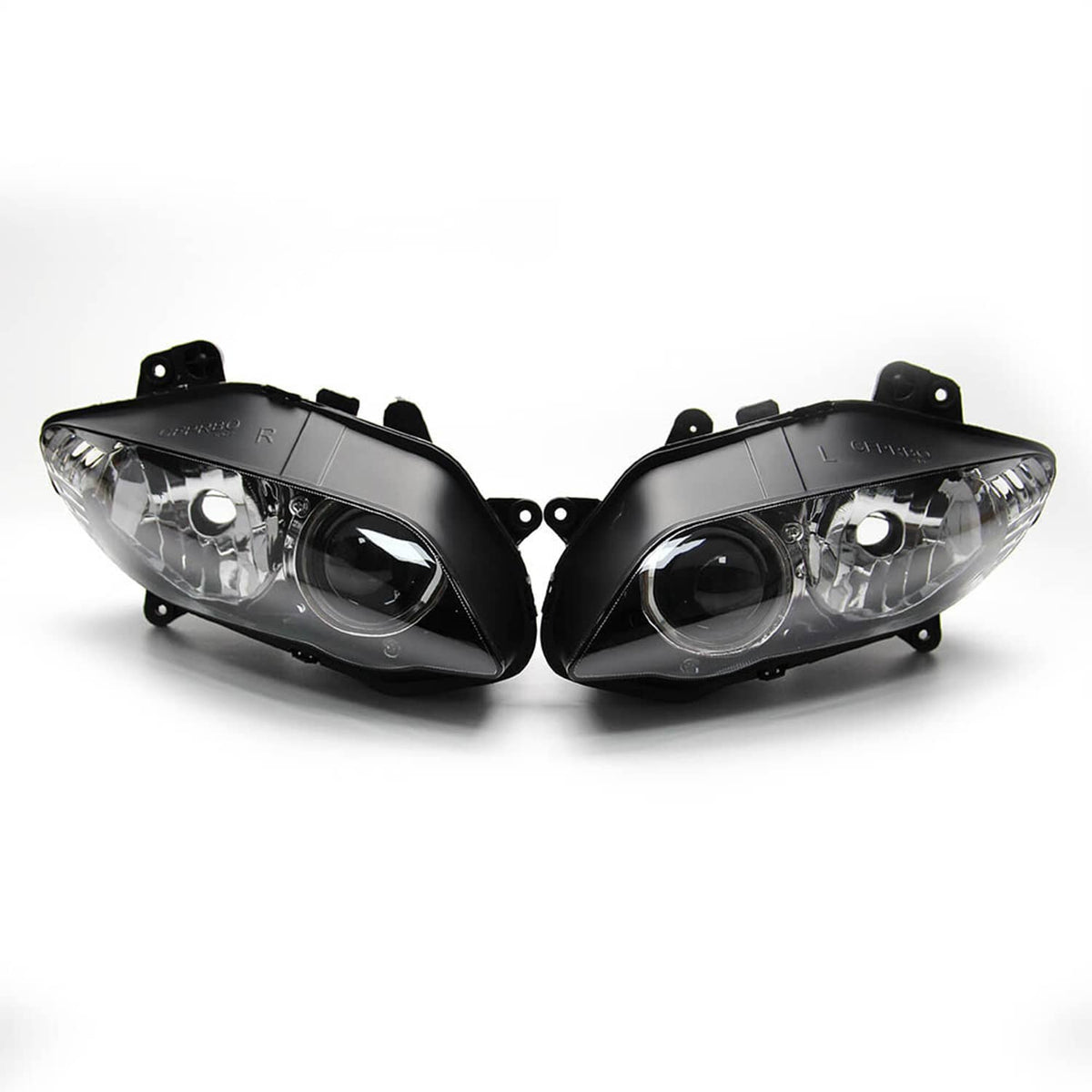Solidspare Headlight Assembly w/ Upper Stay Fairing Bracket For Yamaha YZF R1 2004 2005 06
