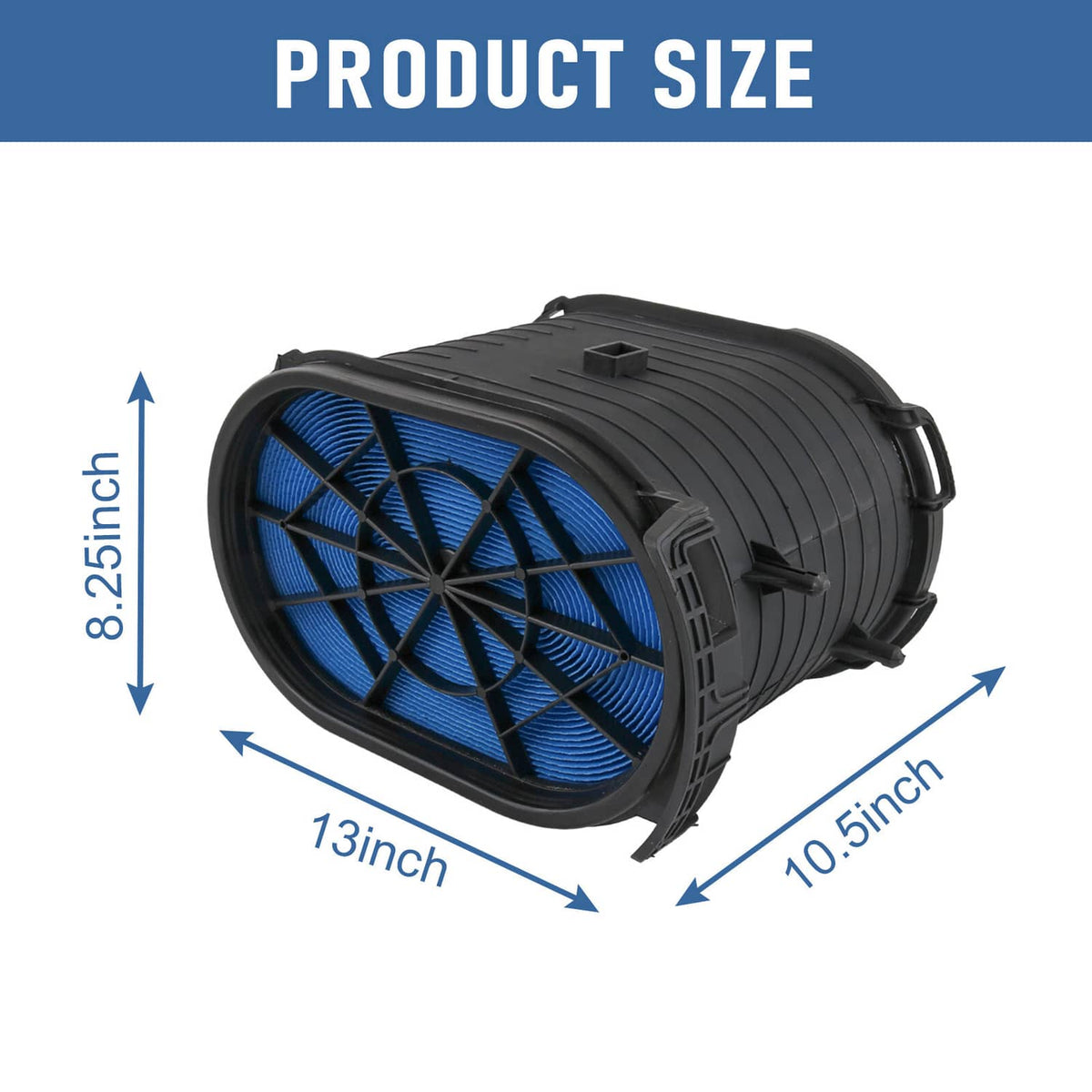 Solidspare For 03-07 6.0L Ford Powerstroke Diesel FA1778 Air Filter (3474) 4C3Z-9601-AA