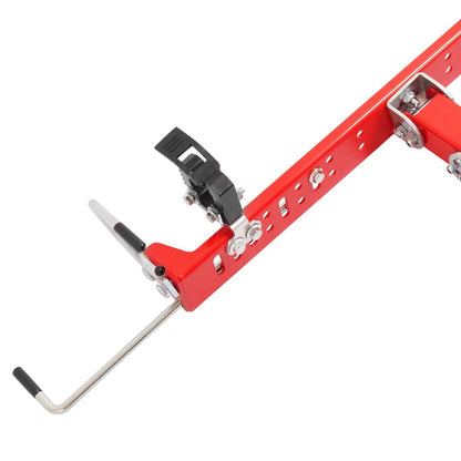 Solidspare Red Trimmer Rack Enhancing safety For lawn Mower 1"-2" Roll Bar Trimmer Holder