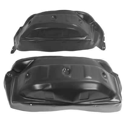 Solid Spare Rear Wheel Well Cover Guards For Chevrolet Silverado 2500 HD/3500 HD 20-26 Black