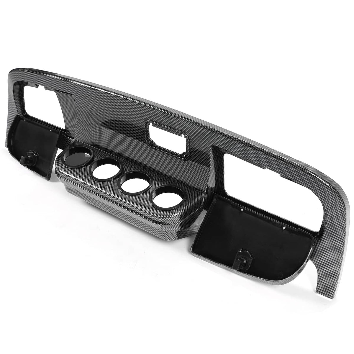 Solidspare Dash Assembly Cover Kit Carbon Fiber Style For EZGO TXT Golf Cart 1994-2013