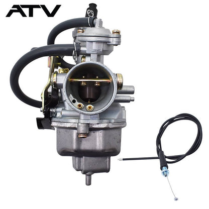 Solidspare Carburetor For Honda Recon 250 TRX250TM 2X4 Carb & Throttle Cable ATV 1997-2019