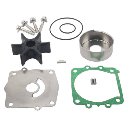 Solid Spare 61A-W0078-01 Water Pump Impeller Repair Kit for Yamaha Outboards 18-3395 18-3396