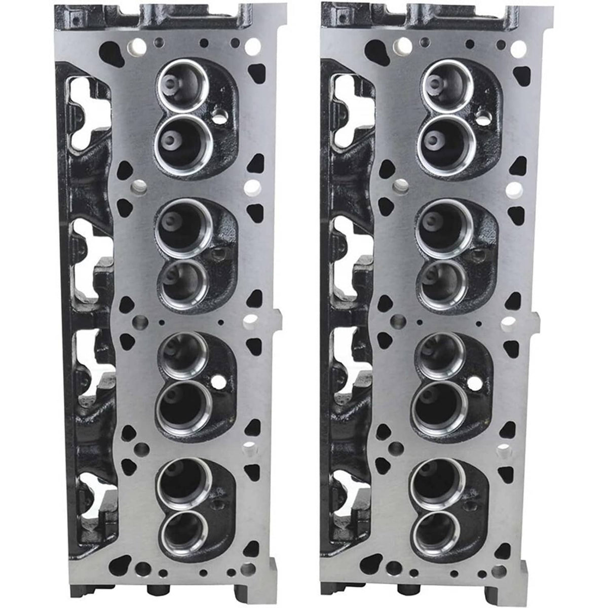 Solidspare 2Pcs Engine Cylinder Heads Set For Dodge Jeep 5.2L 5.9L 318 360 92-02 6671/0466