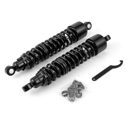 Solidspare 15" Adjustable Rear Shocks Absorbers For Harley Road King Electra Street Glide
