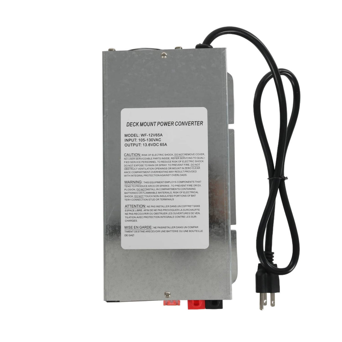 Solidspare WF-9865 65 Amp Power Converter Charger RV Trailer Camper WF-9865-AD-CB WF-9800