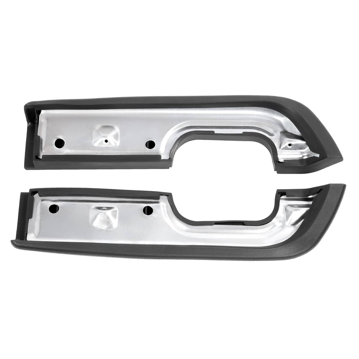 Solid Spare Door Arm Rest Panel Pair Black Fits 1973-79 Ford F100 F150 F250 Bronco 1978-79