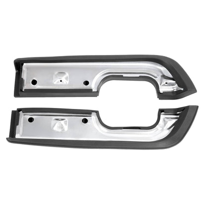 Solid Spare Door Arm Rest Panel Pair Black Fits 1973-79 Ford F100 F150 F250 Bronco 1978-79