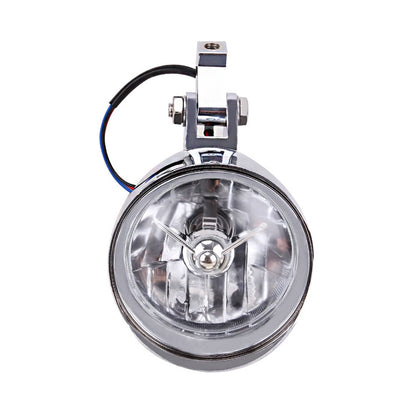 Solidspare Chrome Tri Bullet Headlight For Harley Dyna Softail Sportster Chopper Bobber