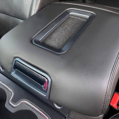 Solidspare For 2015 2016 2017 2018 2019 Chevrolet Tahoe Leather Center Console Armrest Lid