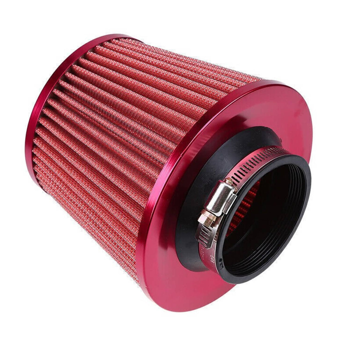 Solidspare 3" Cold Air Intake Filter Induction Kit Aluminum Pipe Power Flow Hose System