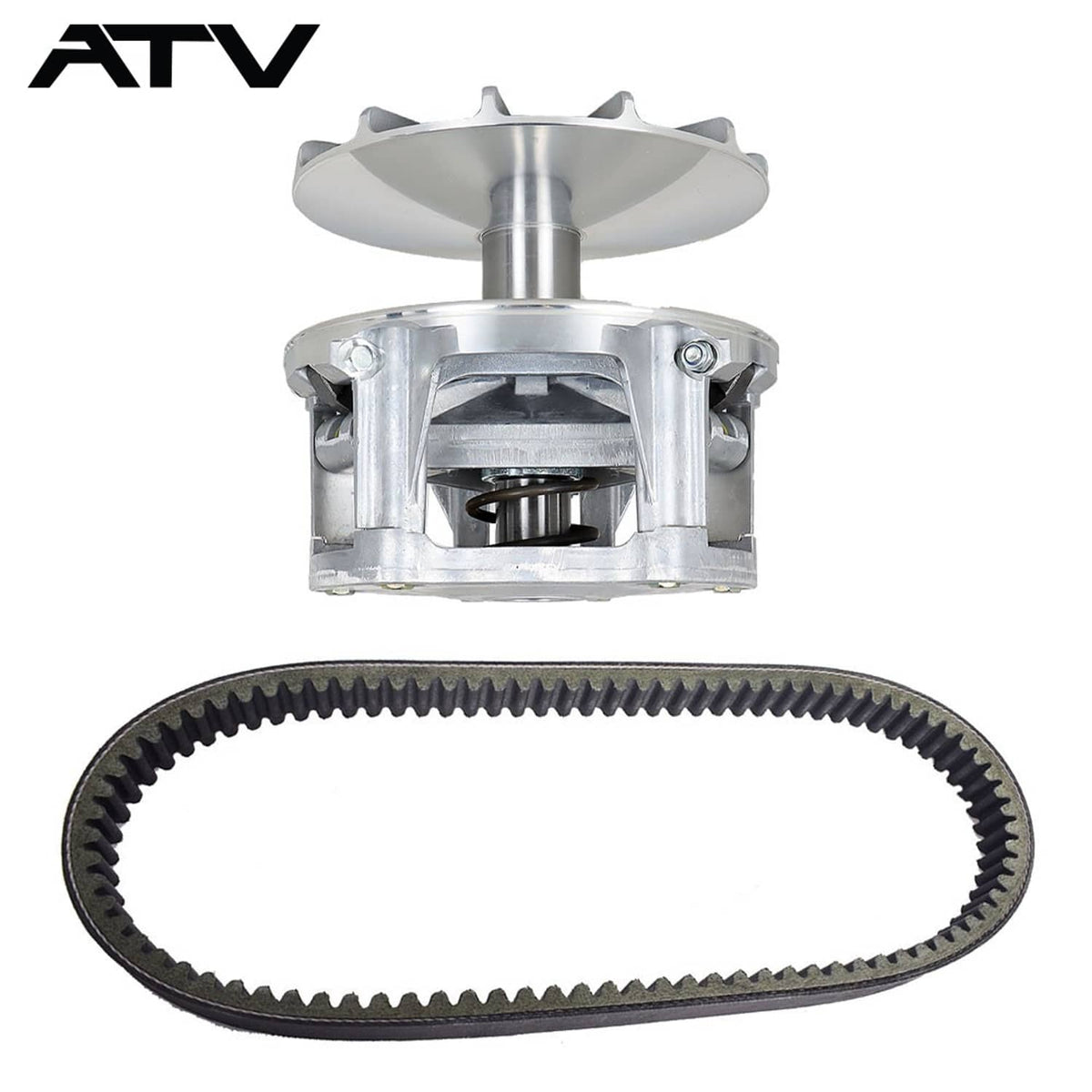 Solidspare Complete Primary Drive Clutch W/ Belt For Polaris Ranger 500 1999 & 2003-2009 US