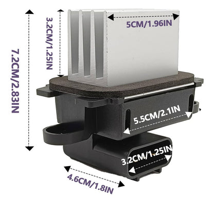 Solidspare Heater Fan HVAC AC Blower Motor Resistor Control Module For Ford F150 Navigator