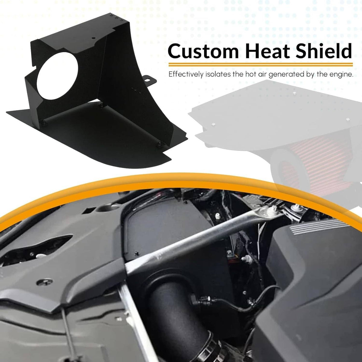 Solidspare 4" Cold Air Intake System Kit w/Black Filter For 2019+ BMW M340i G20 G21 B58 3.0