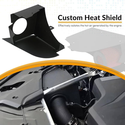 Solidspare 4" Cold Air Intake System Kit w/Black Filter For 2019+ BMW M340i G20 G21 B58 3.0