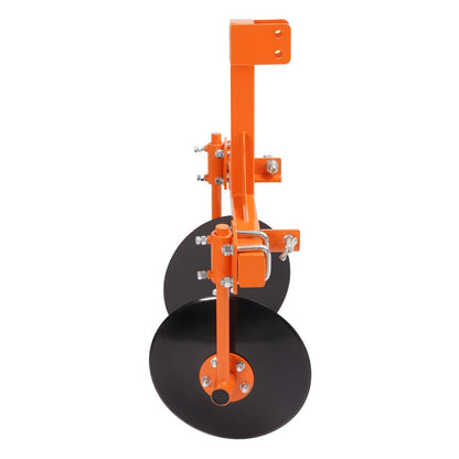 Solidspare 48" Adjustable Disc Bedder Disc Harrow For Cat 1 Tractors Steel 3 Point