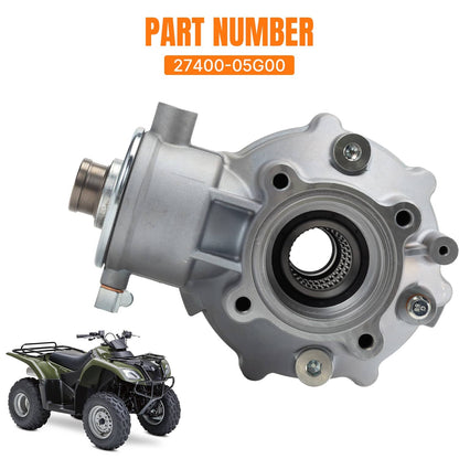 Solidspare Rear Differential Gear Case Fit for Suzuki Ozark 250 LTF250 2X4 2002-2014 ATV